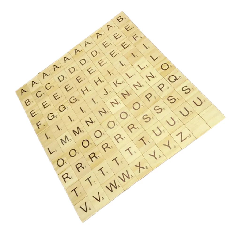 Engels Alfabet Chips Vroege Onderwijs Puzzel Letter Hout Kinderen Spel Houten Blokken Puzzels