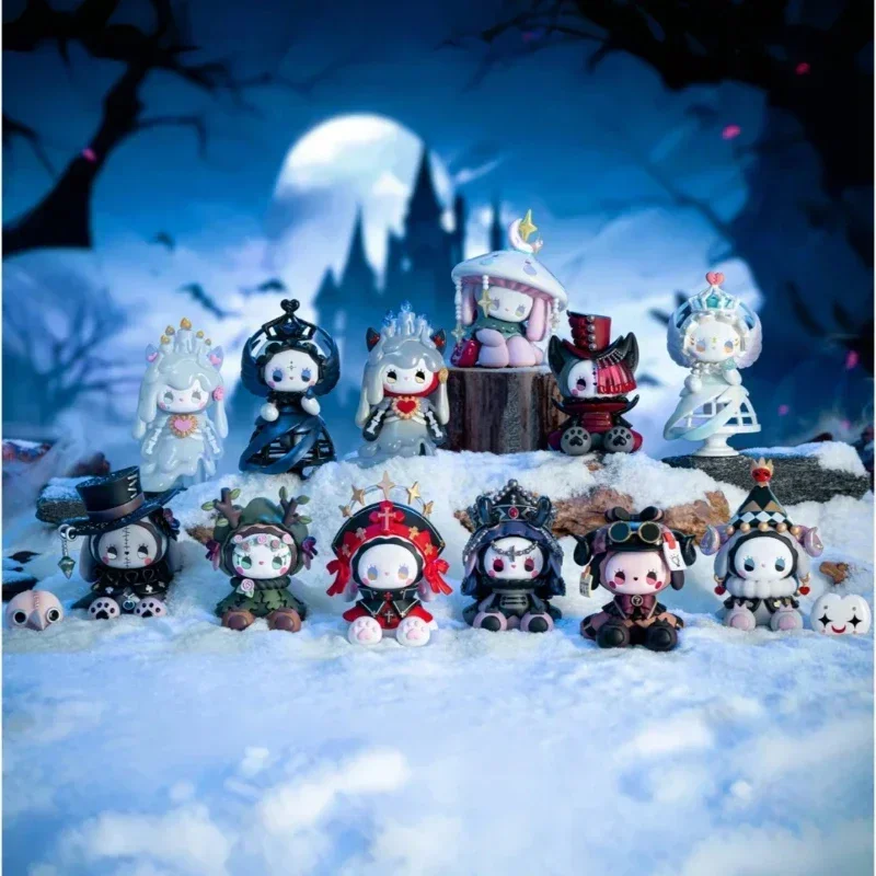 EMMA Secret Forest Blizzard Castle Series Blind Box Anime Figure Doll Kawaii Model Mysterious Toy A Birthday Present Ornament