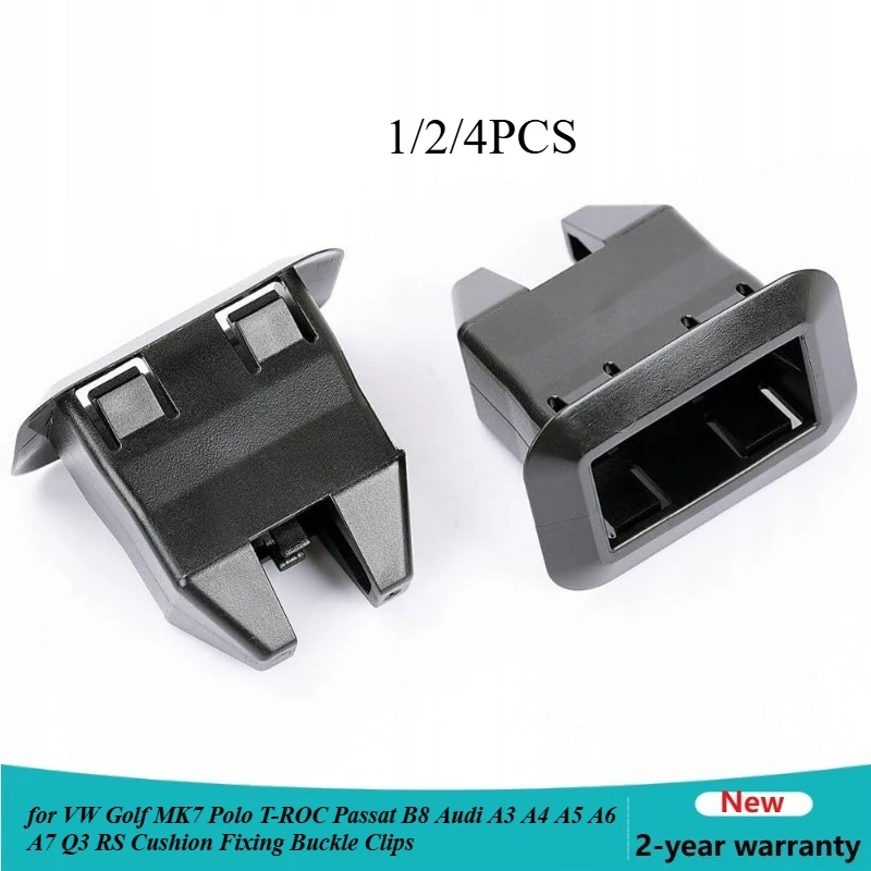 for VW Golf MK7 Polo T-ROC Passat B8 Audi A3 A4 A5 A6 A7 Q3 RS Cushion Fixing Buckle Clips Car Rear Seat Frame Grommet 5GG886373