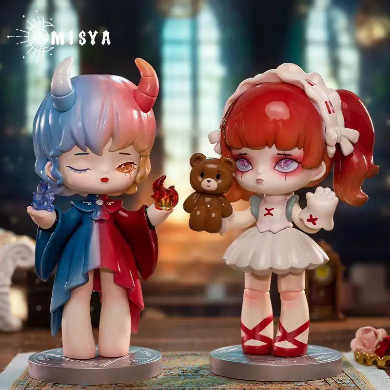 Misya – figurine d'action inconcable, série Magic College, boîte aveugle, ornements foncés, boîte mystère, poupées, cadeaux d'halloween, en Stock