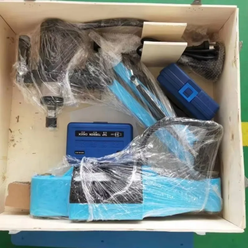 Portable Magnetic Flexible Tapping Machine for Industrial Equipment 220V Servo PLC Gearbox Arm Rotation Auto Industrial