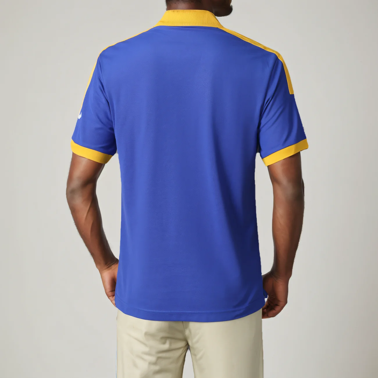 Men's Polo Shirt Europe Sweden Casual Classic Fashion High Quality Cotton Slit Contrast Stitching Color Black Green