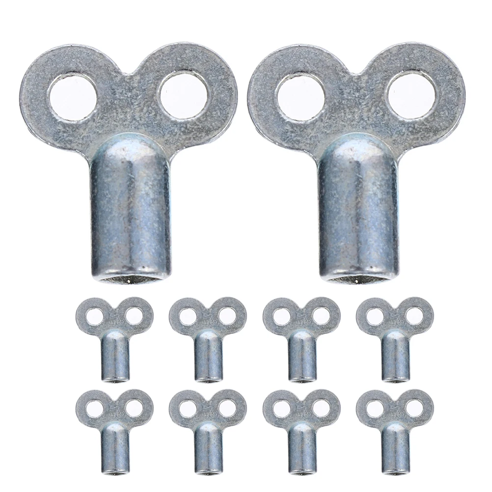 

10 Pcs Replacement Exhaust Valve Key Radiator Faucet Accessories Bleed Hole Bleeder