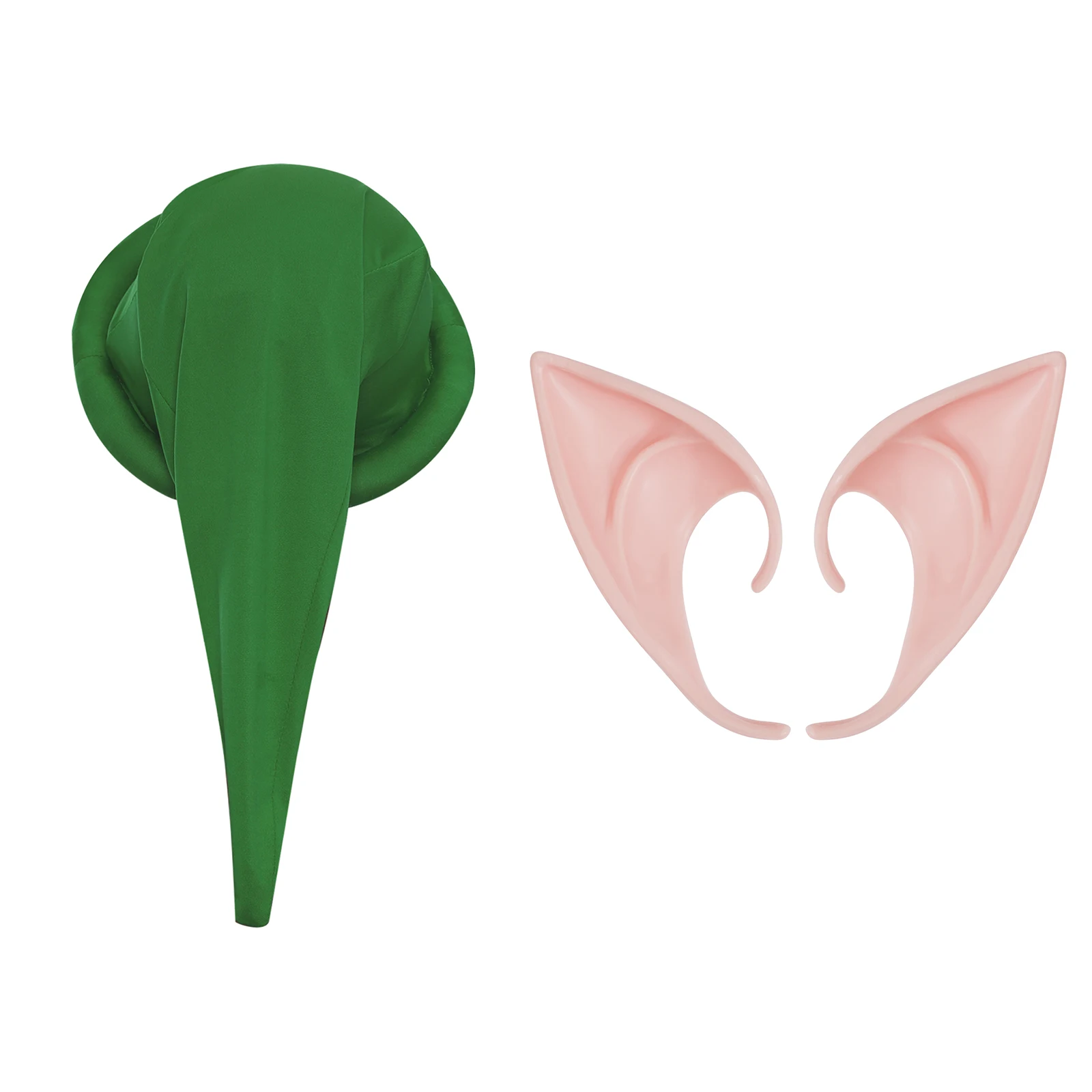 

Взрослые и дети, Хэллоуин, Рождество, эльф, карликовая шляпа с мягкой отделкой, остроконечная кепка, рождественская тематическая вечеринка, карнавальный костюм, реквизит для фотосъемки