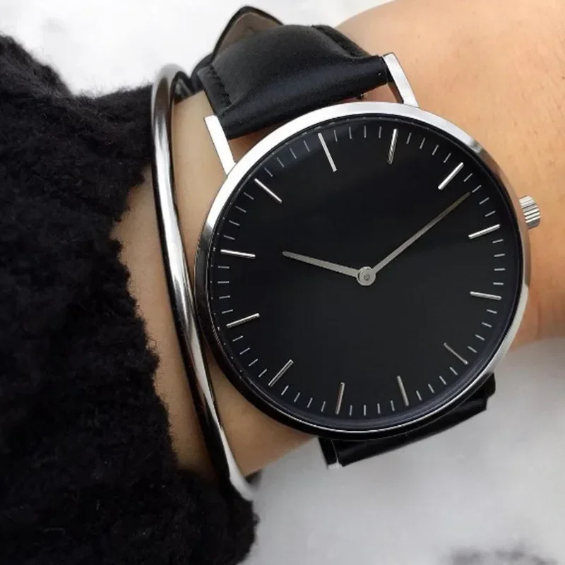 2024 New in Watch for Women Simple White Ladies Wristwatches Casual Large Dial Women's Watch Female on Hand Clock Montre Femme