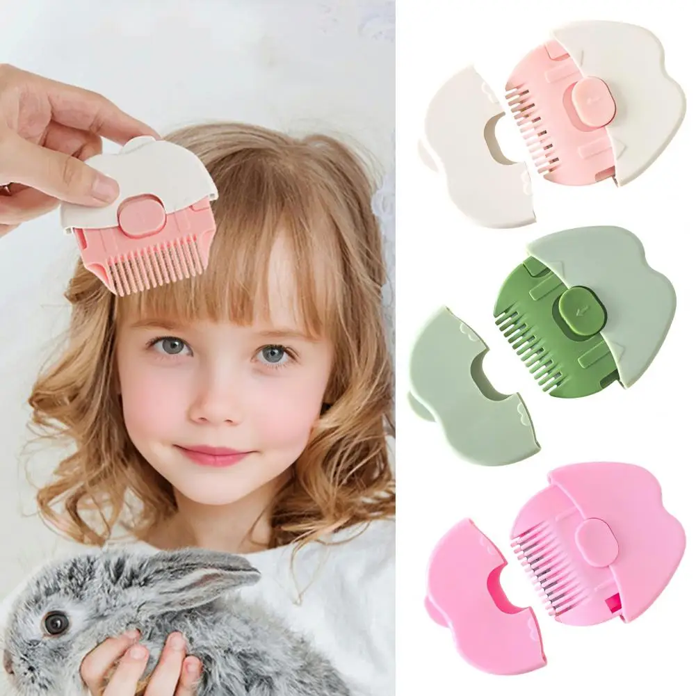 

Триммер для волос, прочный триммер для волос в форме фруктов, триммер для волос для малышей, набор расчесок для мальчиков и девочек, портативные двусторонние инструменты для укладки