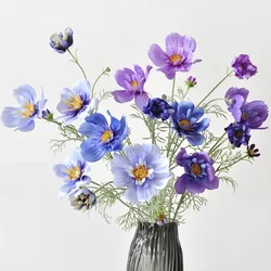 78CM Artificial Flower Plush Queen Cosmos Silk Flower Simple Home Decoration Bouquet Single Large Gesang Flower