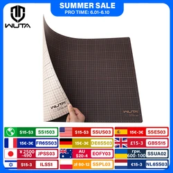 WUTA-tabla de cortar de cuero, juego de herramientas de artesanía de doble cara, calidad profesional herramientas para cuero, autocurativa, A1, A2, A3, A4, A5, nueva