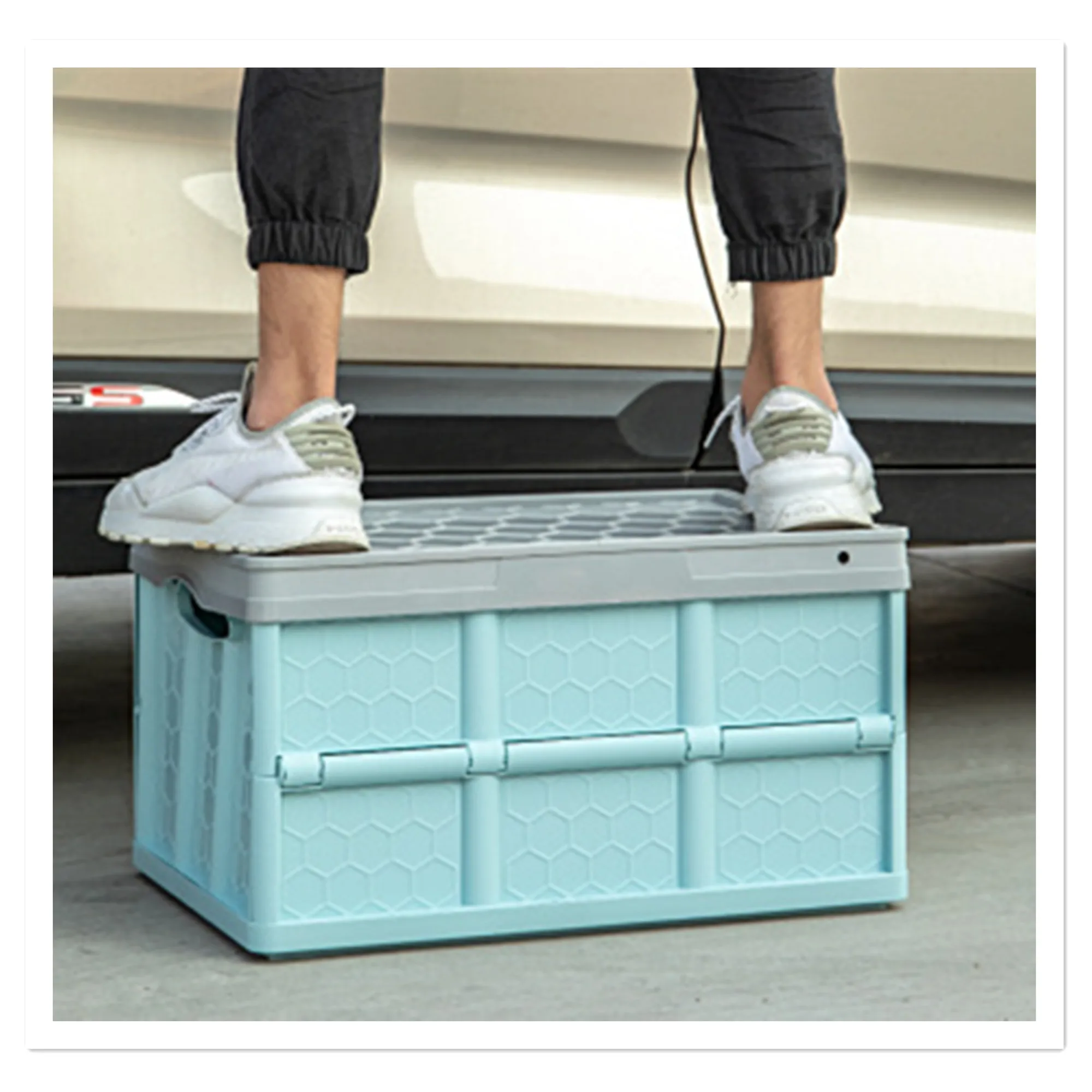 Student bookshelf folding storage box with wheels organizing storage box Classroom dormitory storage car storage box