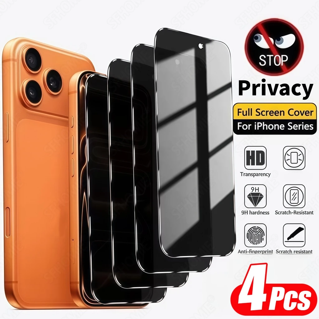 4Pcs Anti-Spy Scree… - image