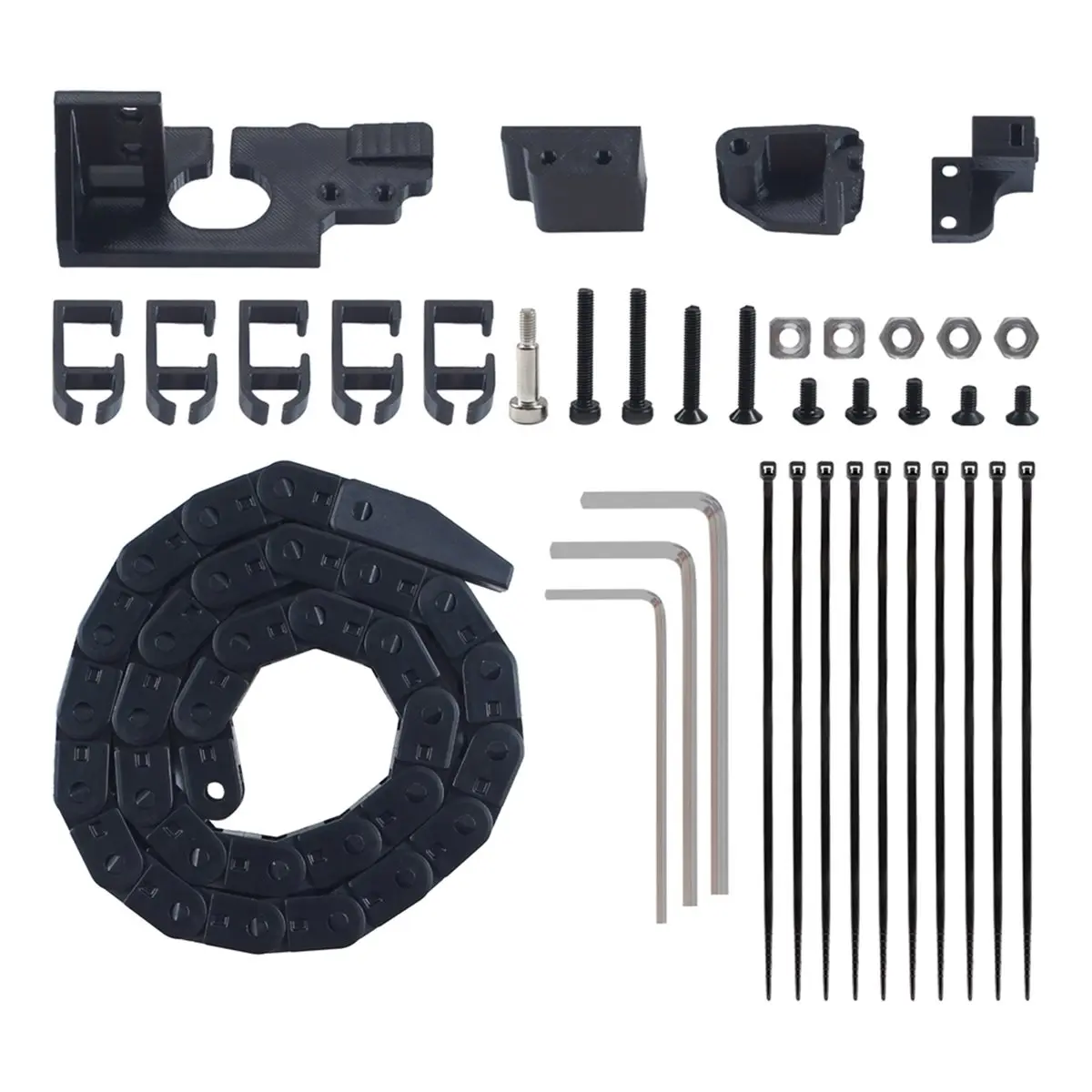 ABIU Open Drag Chain Bridge Type 6x10mm Cable Carrier 3D Pritner Upgraded Parts for FLASHFORGE AD5M /AD5M Pro