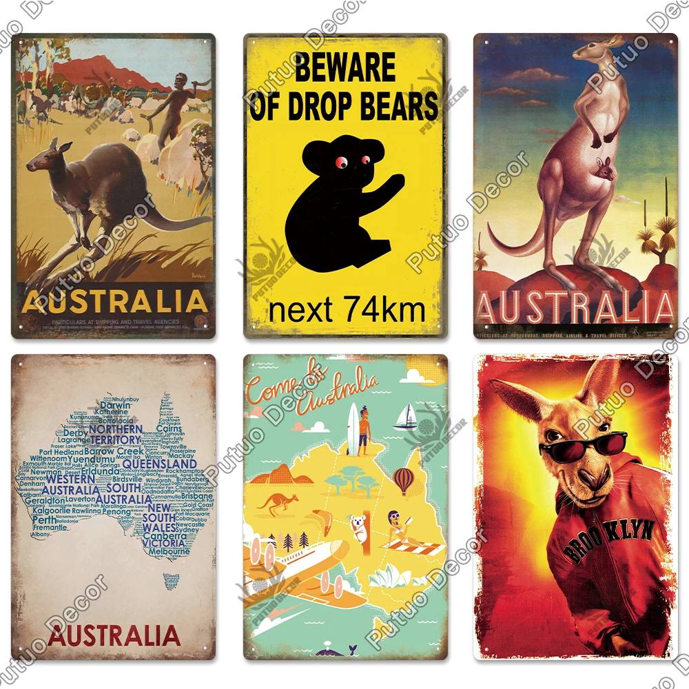 Putuo Decor Australia Metal Si - огляд і ціна Vintage Collectible Plates