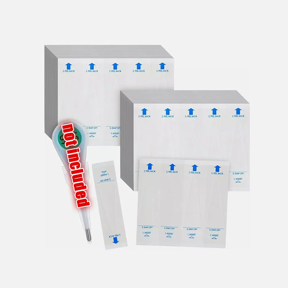 100Pcs Digital Thermometer Probe Cover Health Center Disposable Thermometer Probe Disposable Universal Protective Case
