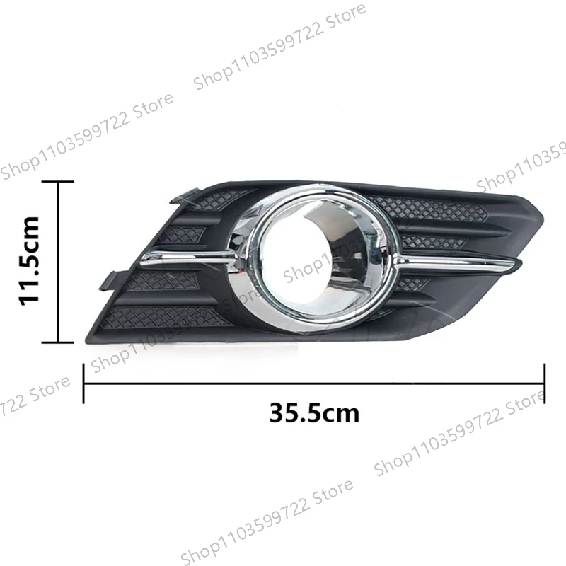 For Car Left Right Front Bumper Fog Light Cover Fog Lamp Decoration Trim Frame For Buick Encore Opel Mokka 2013 2014 2015 2016