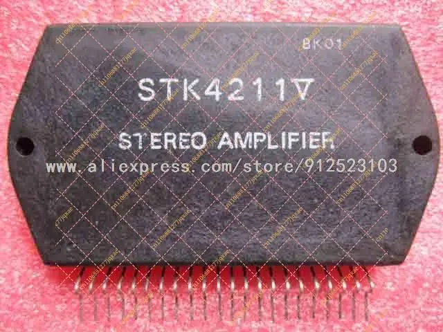 New STK4211 Hybrid Integrated Circuit - High-Fidelity Audio Power Amplifier Module for Home Theater Systems