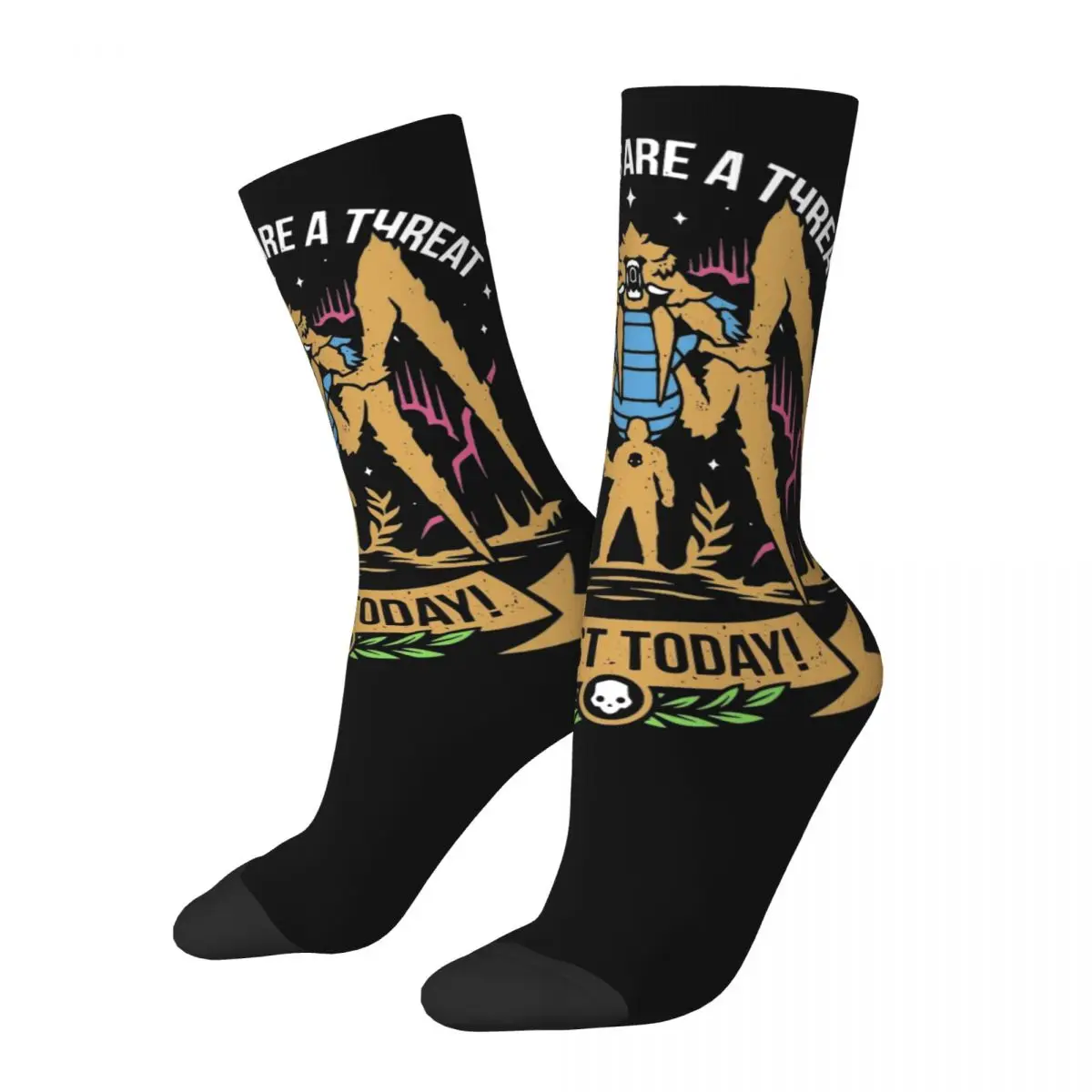 

Happy Funny Men's Socks Harajuku Enlist-Today Helldivers Sock Graphic Women Socks Spring Summer Autumn Winter