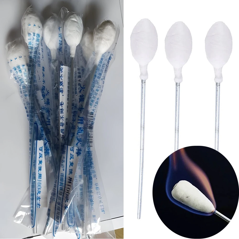 

Massage Vacuum Cupping Alcohol Ignition Stick Cupping Ignition Rod Cotton Stick For Beauty Salon (No Contian Alcohol)