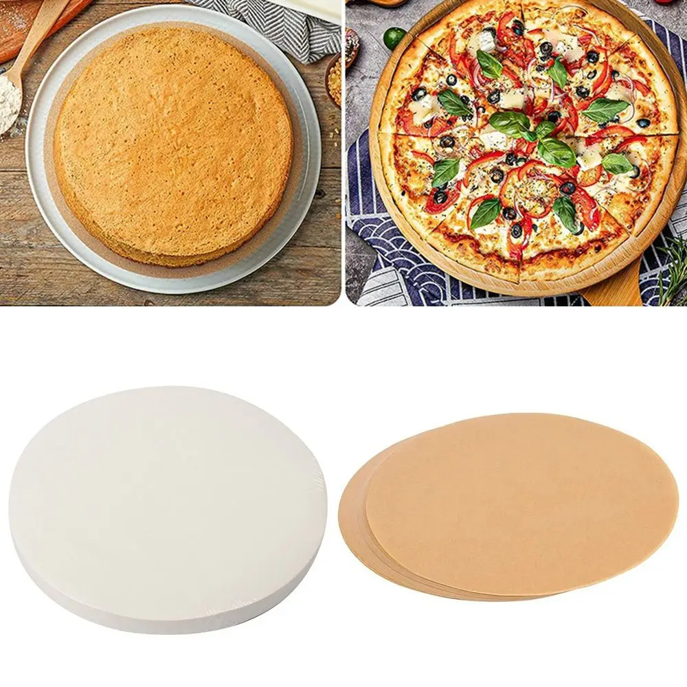 100Pcs Parchment Paper Rounds Non Stick Baking Parchment Paper Cake Pastry Biscuit Paper Barbecue Mat Kitchen Tools