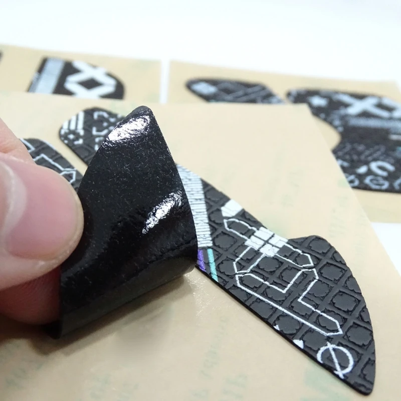 Kulit Mouse Mouse Anti Selip Pita Pegangan Mouse Skate Stiker Sisi Mouse untuk VGN Mouse Menyerap Kelembapan