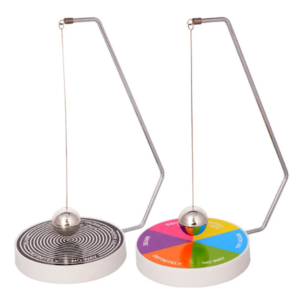 Decision Maker Pendulum Swing Pendulum Creative Dynamic Desk Toy Decorative Swinging Pendulum Game for Indecisive Moments