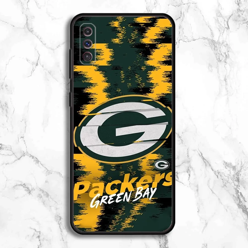 G-Green B-Bay P-Packers Phone Case For Samsung Galaxy A13,A21s,A22,A31,A32,A52,A53,A71,A80,A91 Soft Black Phone Cover