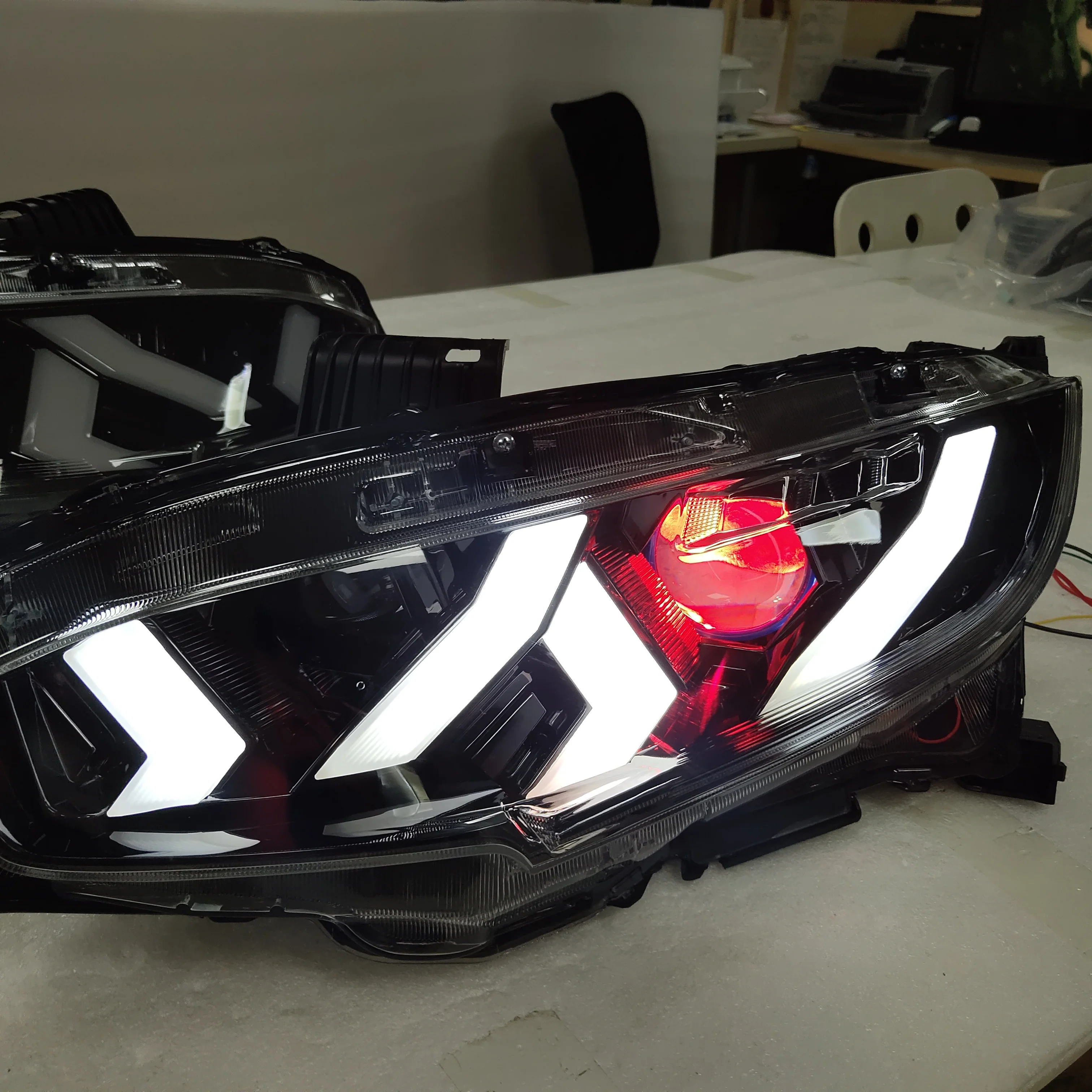 

Full Led Front Light for HONDA Civic 10 Gernareation 2015-2018 Led Headlight