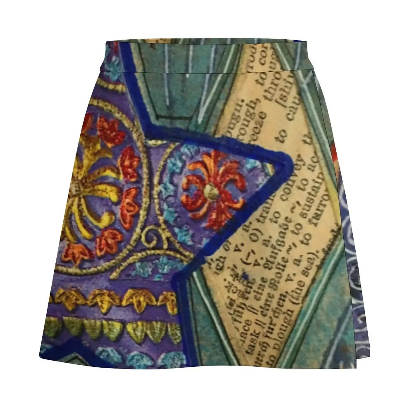 BLUE STAR FANTASY Mini Skirt 90s aesthetic sexy skirt Mini Skirt