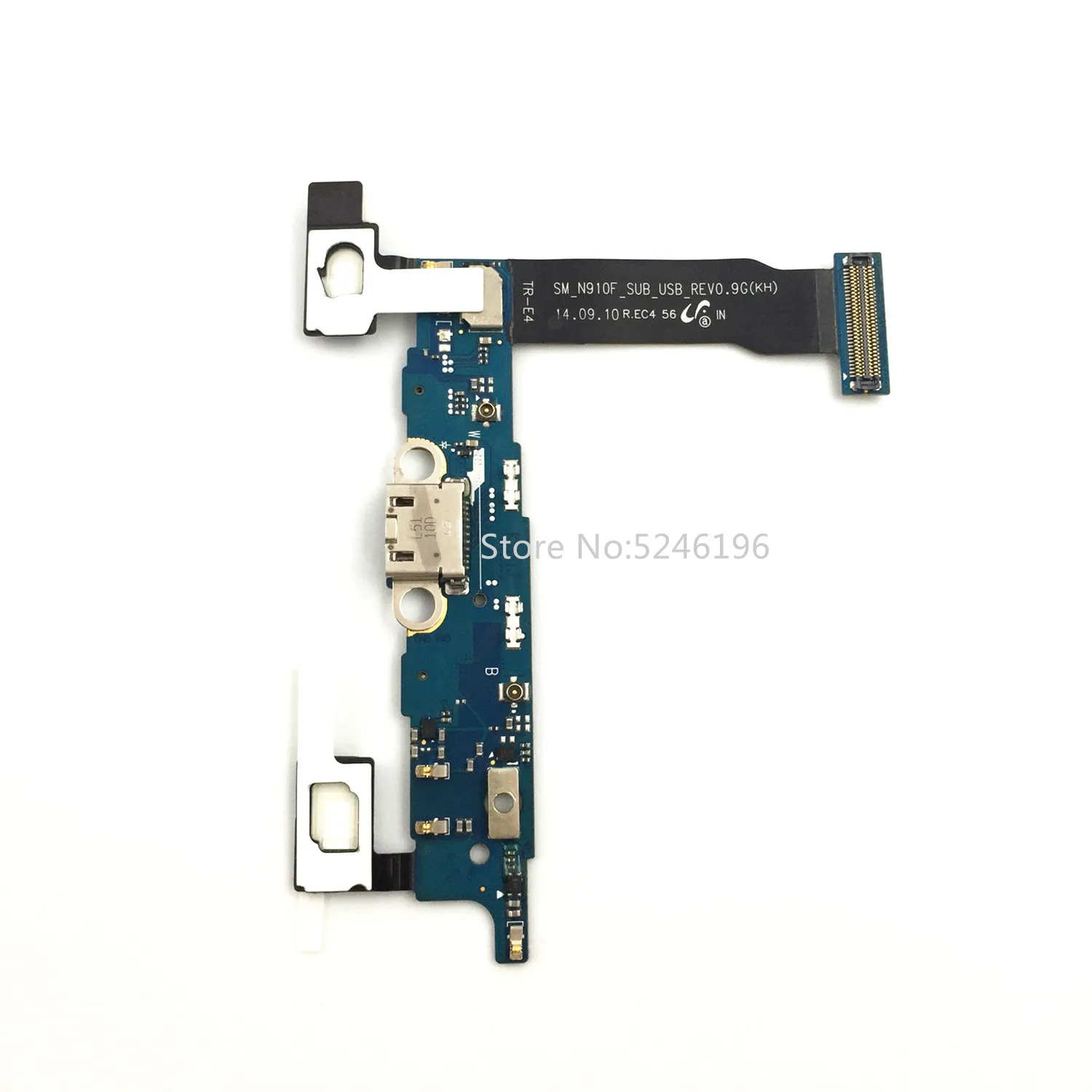 1pcs USB Charging Port Connector Flex Cable For Samsung Galaxy Note 4 N910F N910A N910V N910T N910P N910S N910G Replace Part