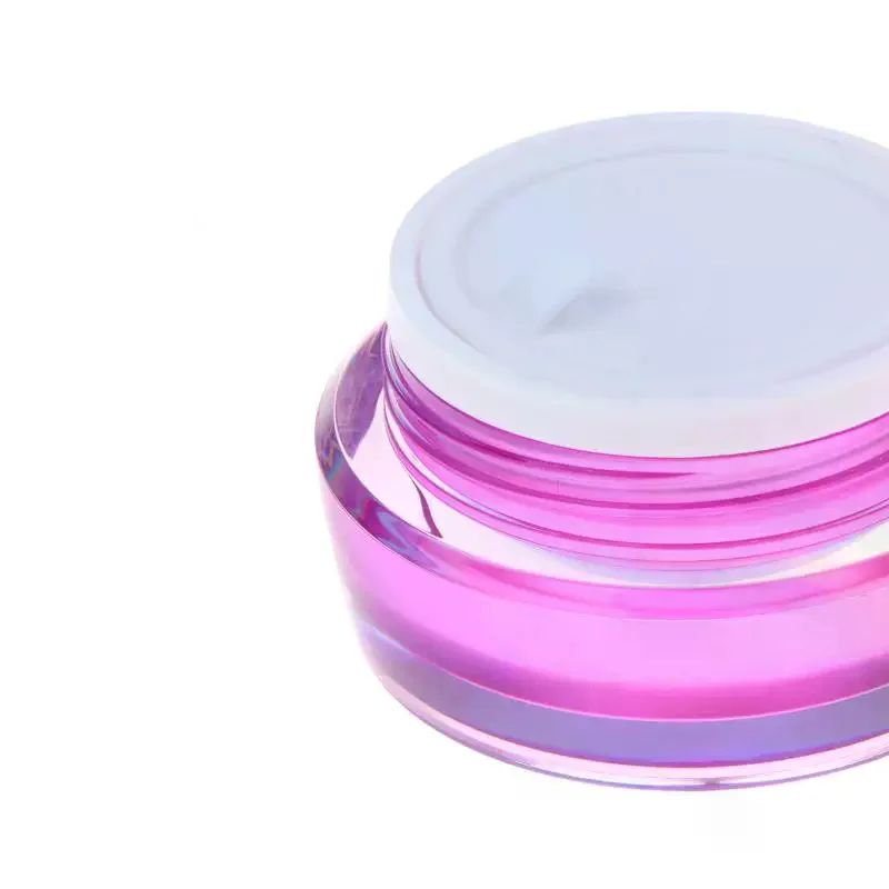 Acrylic White Pink Purple Eyeshadow Box 5g-30g Eye Cream Jar Empty Face Cream Bottle Thickened Cream Box Cosmetic Container