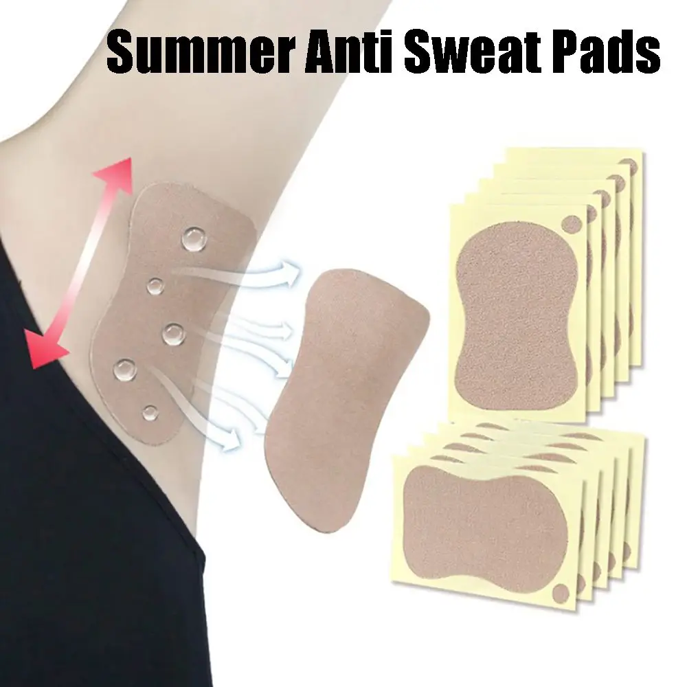 Summer Invisible Disposable Deodorants Antiperspirant Sweat Pad Underarm Pad Sweat-absorbent Stickers Armpit Care