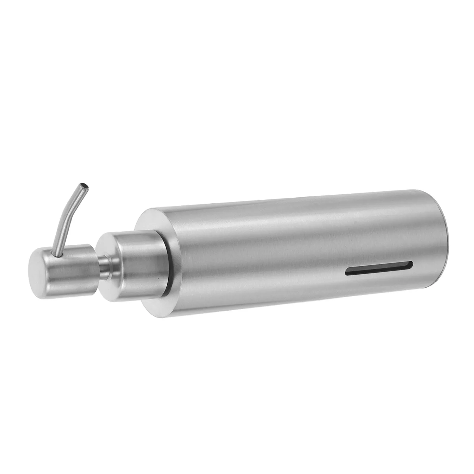 

200Ml Stainless Steel Liquid Soap Dispenser Brushed Nickel Pump Bottle for Hand Wash Shower Gel Lotion Refillable Countertop