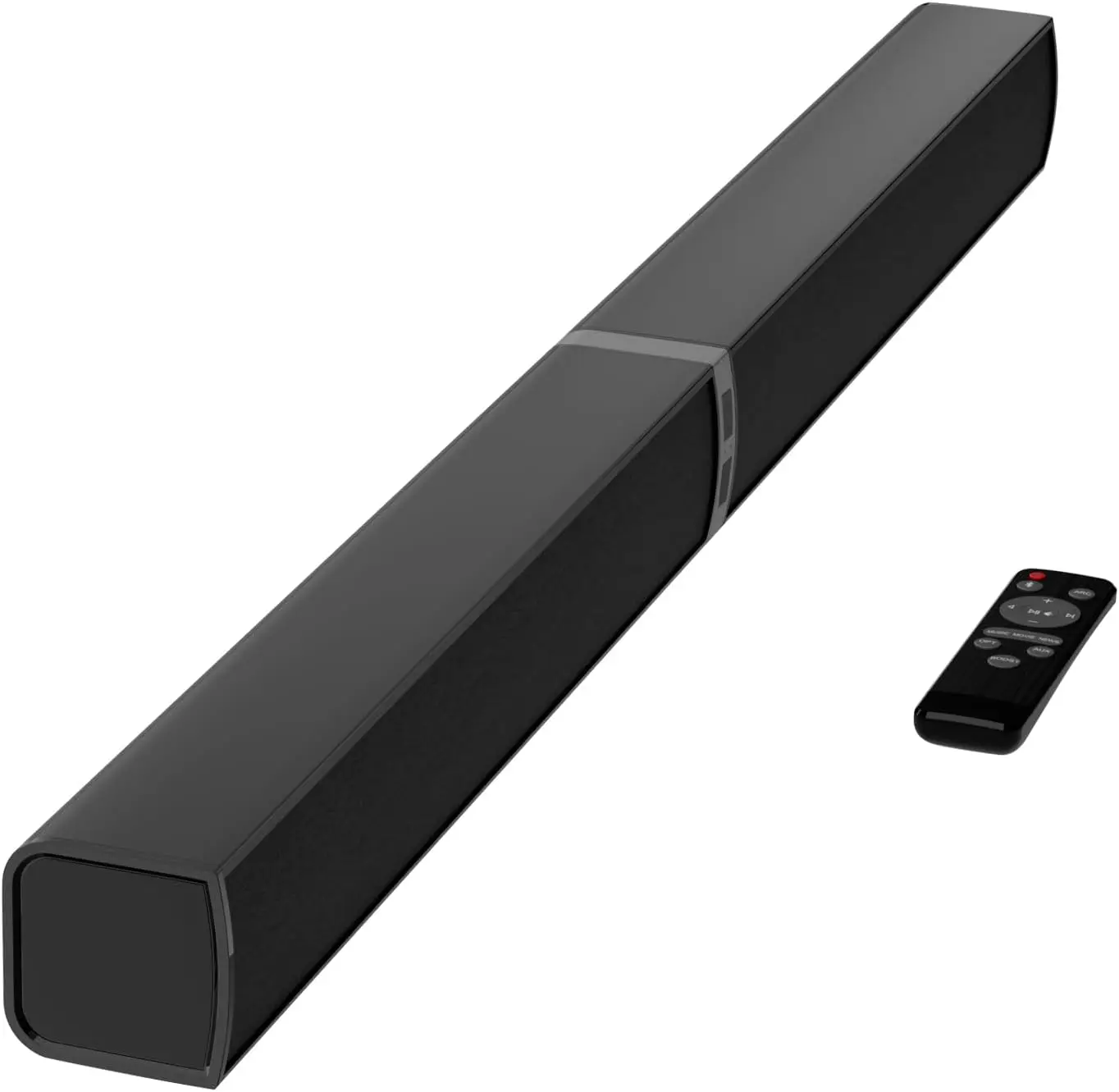 80W Detachable Bluetooth Soundbar for TV, Home Theater Audio System with ARC/Optical/AUX