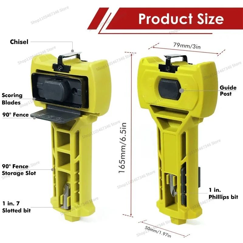 For Used for Door Latch, Mortise Tool, Door Installation, Chisel Tool, Door Chisel Tool 5