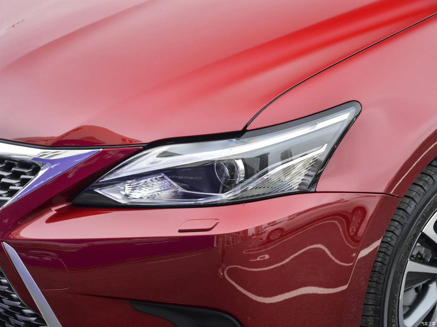 For Lexus CT CT200 CT200H  2017 2018 2019 2020 2021 2022 Car DRL Headlight Light Guide Strip Daytime Running Light Tube Bar