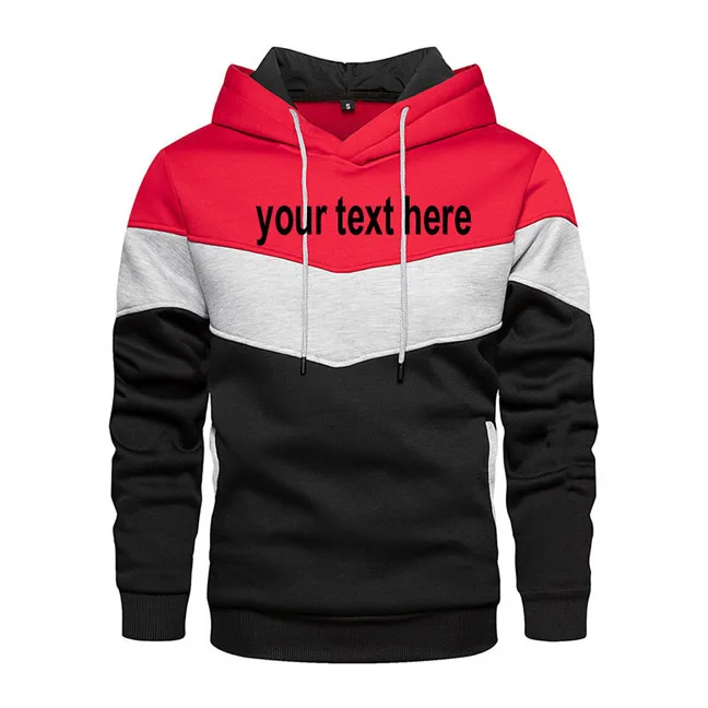 Custom Prints Men's Women's Hoodies Loose Casual Wear Solid Color Hoodies Multicolors Personality Streetwear Sweatshirts