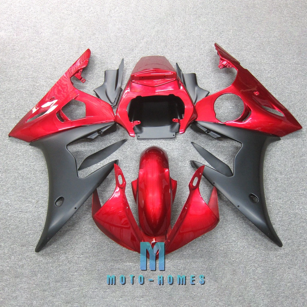 Fairings Set for Yamaha R6 2003 2004 Injection Moulded YZF R6 03 04 ABS Motorcycle Fairing kit Red Black
