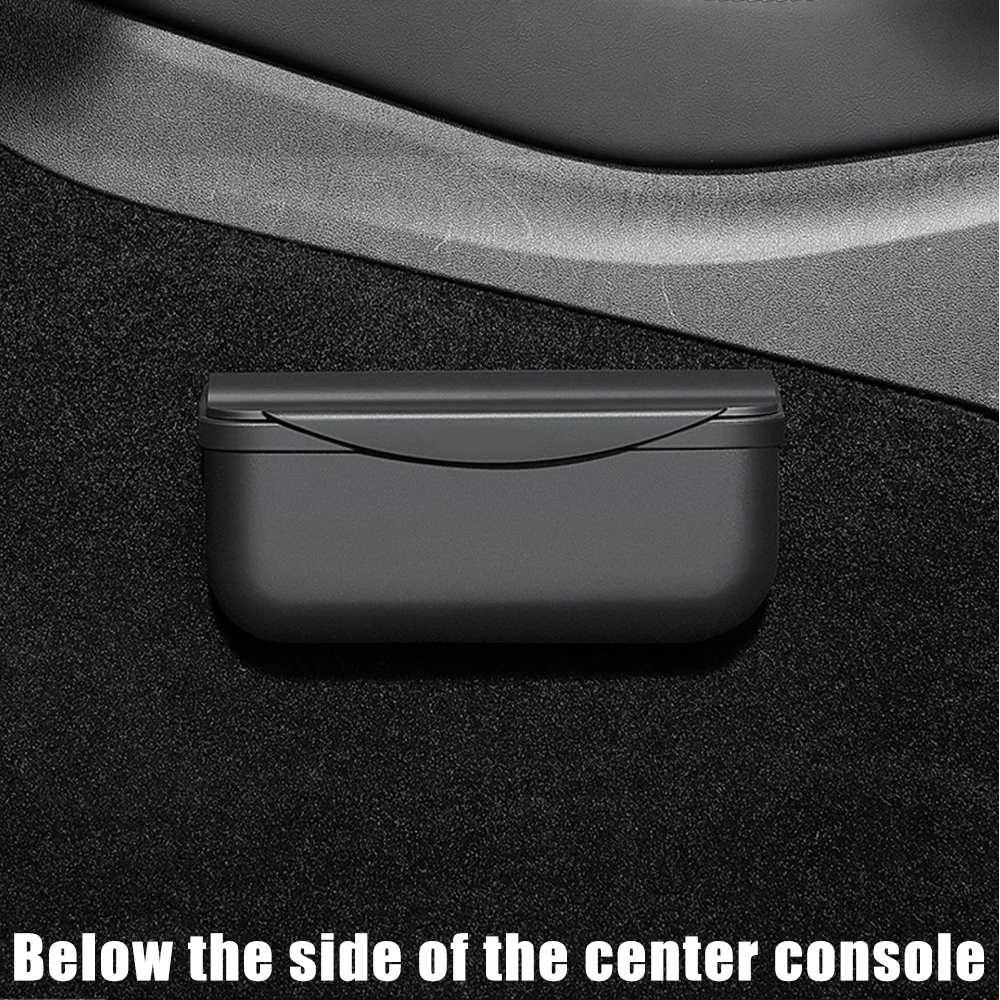 Auto Interior Accessories For Tesla Model 3 Model Y Sunglasses Holder Silicone Sticky Seat Crevice Side Glasses Case Storage Box