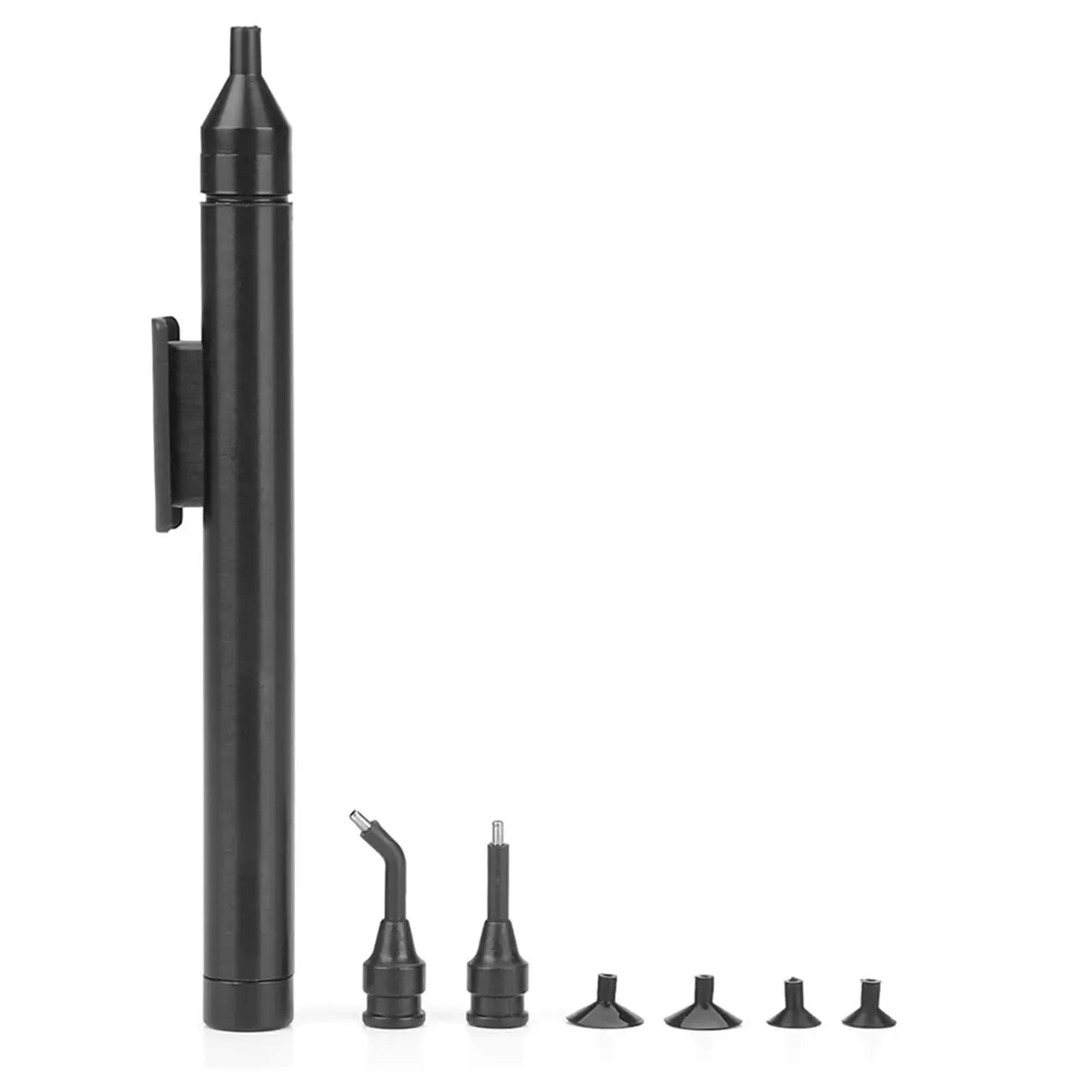 【New User-Coupon!】Vacuum Suction Pen, 50g Lifting Capacity 2 Suction Tips 6 Suckers Stand Included SMD Pickup Tool Manual IC Rep