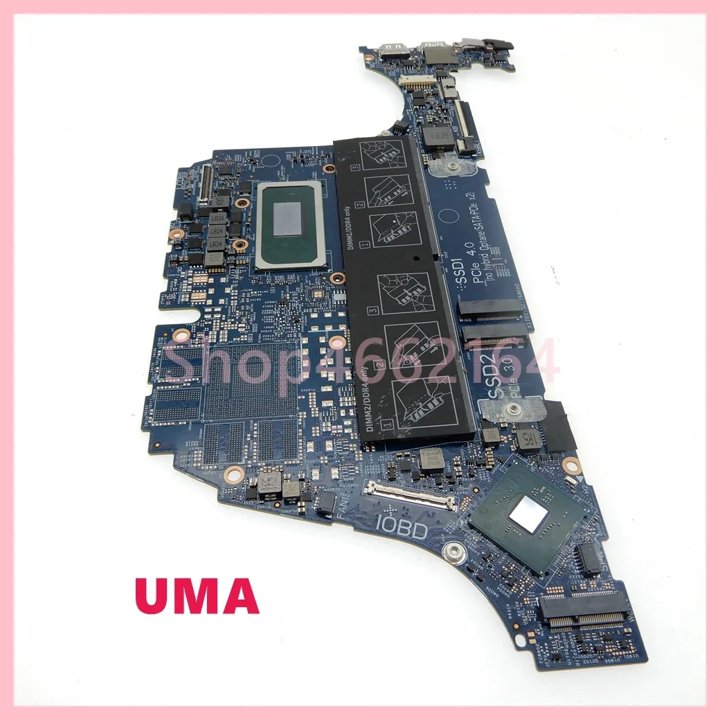 Imagem -06 - Placa-mãe Portátil 198441 com I5-11400h Cpu Uma pm para Dell Vostro 15 7510 Inspiron 16 7610