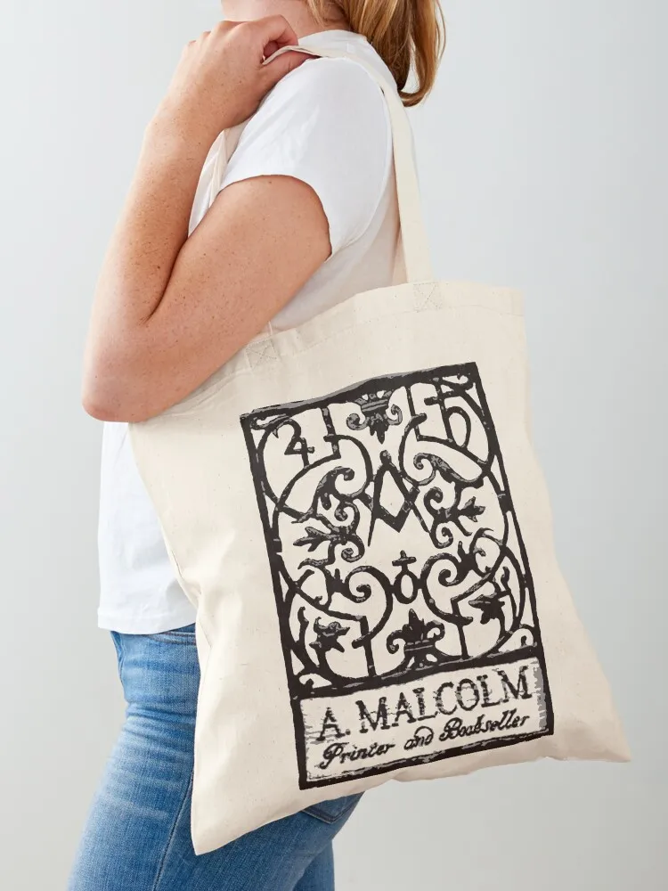 A. Malcolm Outlander Classic Tote Bag Large bags for women shopping cart bags Cloth bags canvas shopping bag Canvas Tote Bag