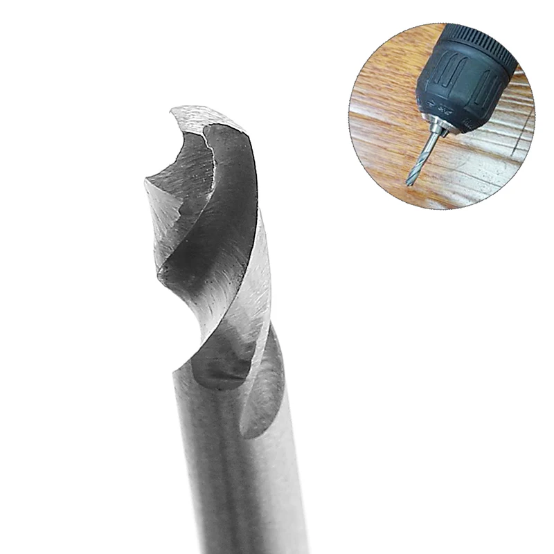 10Pcs/set 3.0/3.2/3.5/4.0/4.2/4.55.0/5.2mm HSS Double Ended Spiral Drill Tools Drill Set