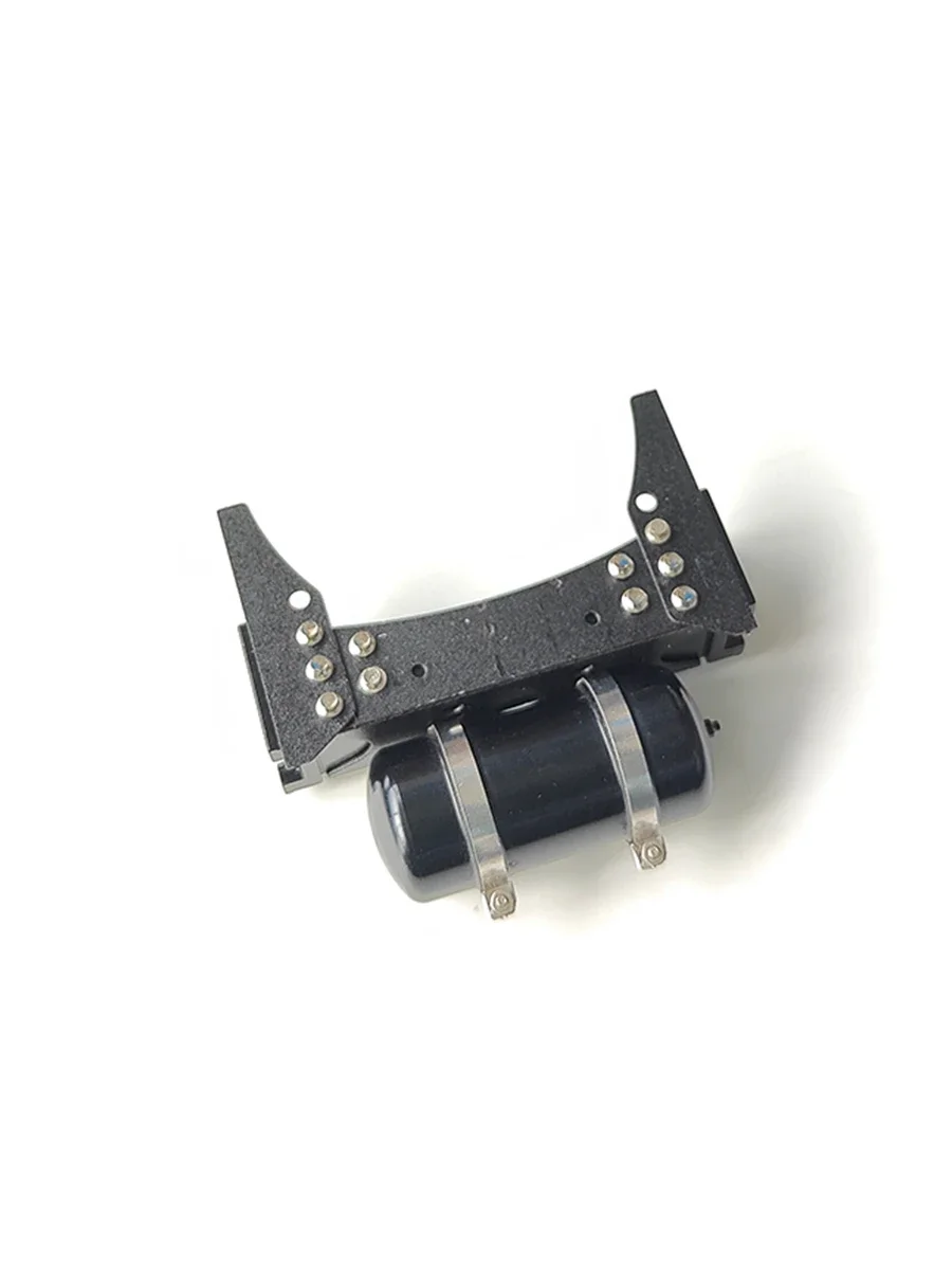 Metal Axle Center-mounted V Tie Rod Group Single-beam Gas Tank for 1/14 Tamiya RC Truck Scania Actros 3363 Volvo MAN Car Parts