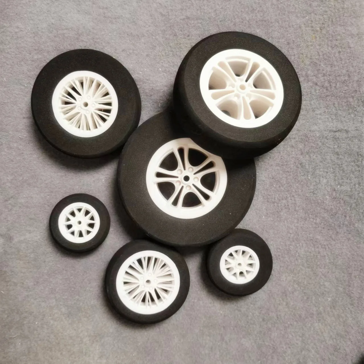 1 pcs NEW High Quality Airplane Wheels Diamete 55/65/80/100/115/130mm Airplane Sponge Wheels Sponge Tire Wholesale