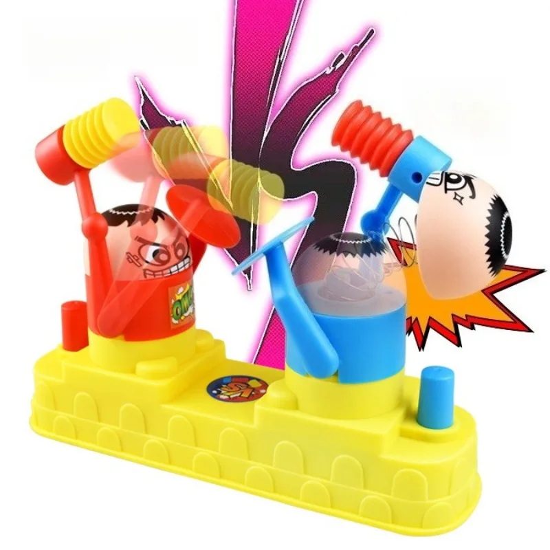 Douyin Mini Hammer Peekaboo Toy 2Player Battle Game ParentChild Interactive Early Education Toy Random for 3-6 Year Olds
