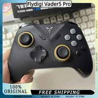 Nuevo Flydigi Vader5 Pro controlador inalámbrico de juegos Bluetooth palanca de ajuste de fuerza Joystick disparador conmutable Gamepad ergonómico