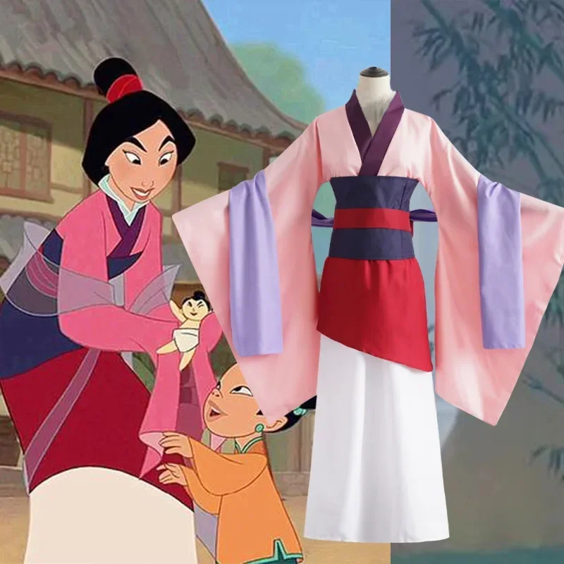Disfraz de Mulan para mujer, vestido de princesa Hanfu, disfraz de guerrera, disfraz de heroína china Hanfu, traje para fiesta de Carnaval y Halloween