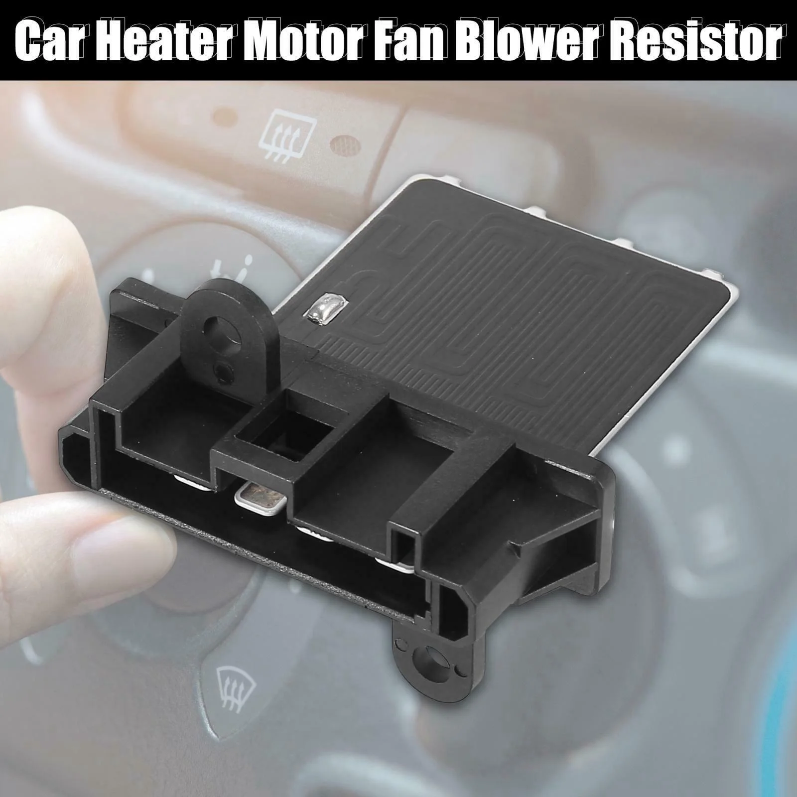 Car Blower Motor Heater Resistor 2715072B01 for Nissan Compatible with Micra K11 1992-2003 Blower Motor 2715072B01