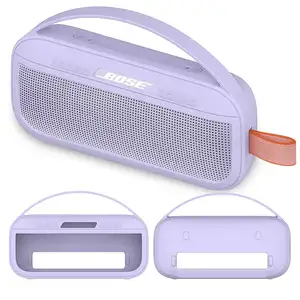 Bilashmart Silicone Handle Cover Case Replacement Bose SoundLink Flex Bluetooth Portable Speaker with carrying handle(Only Cover)