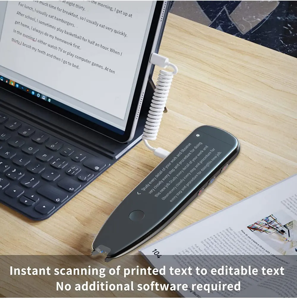 Smart Multi-function Language Translation Dictionary Pen Text Scan Translator Pen For Language learning English Study X5 Pro