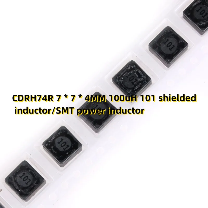 

50 шт. CDRH74R 7*7*4 мм 100uH 101 экранированный индуктор/силовой индуктор SMT